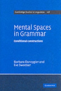 Cover Mental Spaces in Grammar