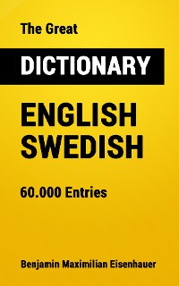 Cover The Great Dictionary English - Swedish
