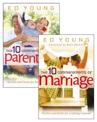 Cover 10 Commandments of Marriage/The 10 Commandments of Parenting Set