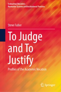 Cover To Judge and To Justify