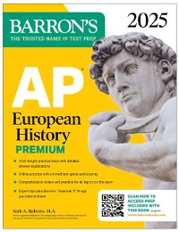 Cover AP European History Premium, 2025: Prep Book with 5 Practice Tests + Comprehensive Review + Online Practice