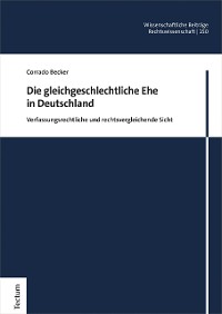 Cover Die gleichgeschlechtliche Ehe in Deutschland