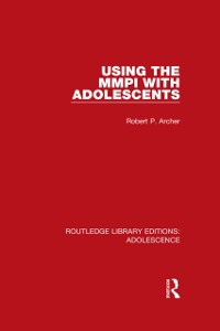 Cover Using the MMPI with Adolescents