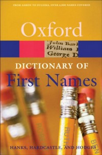 Cover Dictionary of First Names