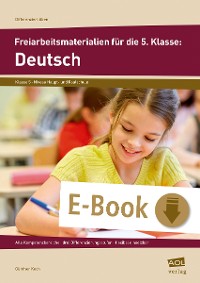 Cover Freiarbeitsmaterialien für die 5. Klasse: Deutsch