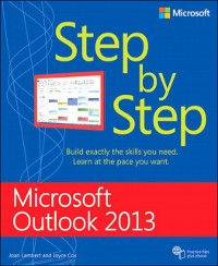 Cover Microsoft Outlook 2013 Step by Step
