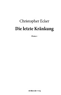 Cover Die letzte Kränkung