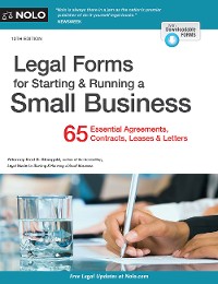 Cover Legal Forms for Starting & Running a Small Business