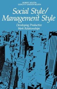 Cover Social Style/Management Style