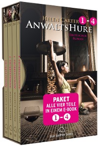 Cover Anwaltshure 1-4 | Erotik Paket Bundle | Alle vier Teile in einem E-Book | 4 Erotische Roman