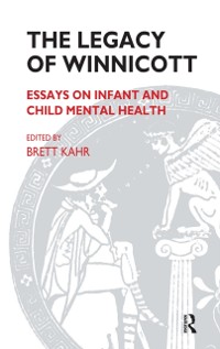 Cover Legacy of Winnicott