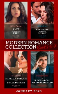 Cover Modern Romance January 2023 Books 5-8