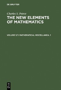 Cover Mathematical Miscellanea. 1