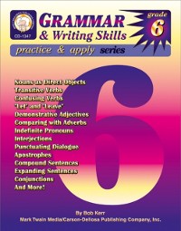 Cover Grammar & Writing Skills, Grade 6