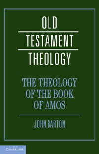 Cover Theology of the Book of Amos
