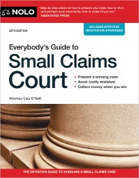 Cover Everybody's Guide to Small Claims Court