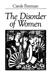 Cover The Disorder of Women