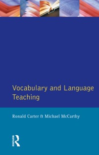 Cover Vocabulary and Language Teaching