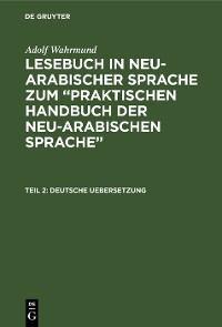 Cover Deutsche Uebersetzung