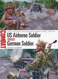 Cover US Airborne Soldier vs German Soldier