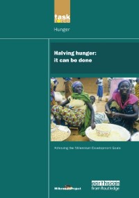 Cover UN Millennium Development Library: Halving Hunger