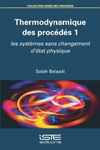 Cover Thermodynamique des procedes 1