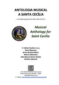 Cover Antologia Musical A Santa Cecília (musical Anthology For Saint Cecilia)