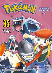 Cover Pokémon - Die ersten Abenteuer, Band 35 - Diamant und Perl