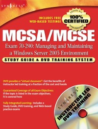 Cover MCSA/MCSE Managing and Maintaining a Windows Server 2003 Environment (Exam 70-290)