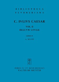 Cover Commentarii belli civilis