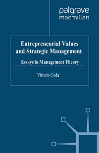 Cover Entrepreneurial Values and Strategic Management