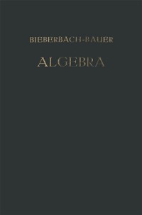 Cover Vorlesungen über Algebra