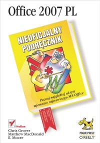 Cover Office 2007 PL. Nieoficjalny podr?cznik