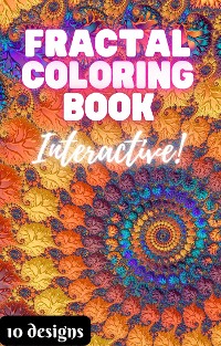 Cover Fractal Coloring Book Interactive!