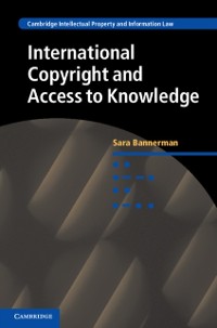 Cover International Copyright and Access to Knowledge