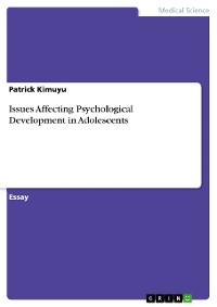 Cover Issues Affecting Psychological Development in Adolescents