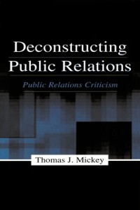 Cover Deconstructing Public Relations