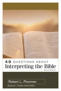 Cover 40 Questions about Interpreting the Bible