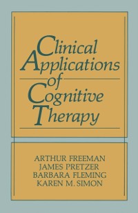 Cover Clinical Applications of Cognitive Therapy