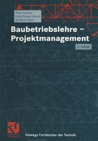 Cover Baubetriebslehre - Projektmanagement
