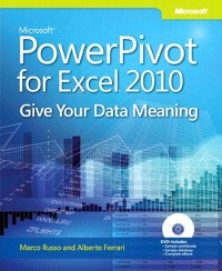 Cover Microsoft PowerPivot for Excel 2010