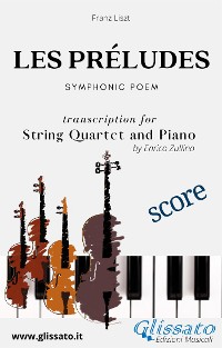 Cover Les préludes - String Quartet and Piano (score)