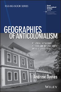 Cover Geographies of Anticolonialism