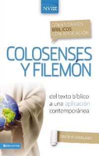 Cover Comentario bíblico con aplicación NVI Colosenses y Filemón