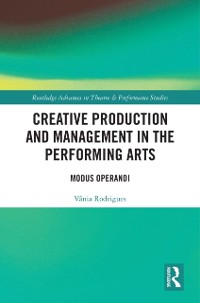 Cover Creative Production and Management in the Performing Arts