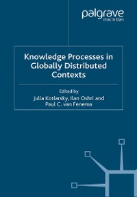 Cover Knowledge Processes in Globally Distributed Contexts