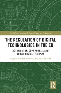 Cover The Regulation of Digital Technologies in the EU