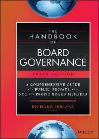 Cover The Handbook of Board Governance