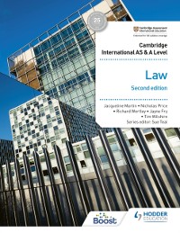 Cover Cambridge International AS and A Level Law Second Edition