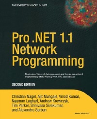 Cover Pro .NET 1.1 Network Programming